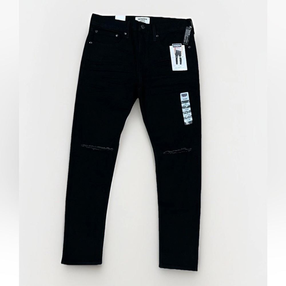 Levi’s Men’s 286 Skinny Slim Fit Black Denim Jeans Size 31X30 NWT